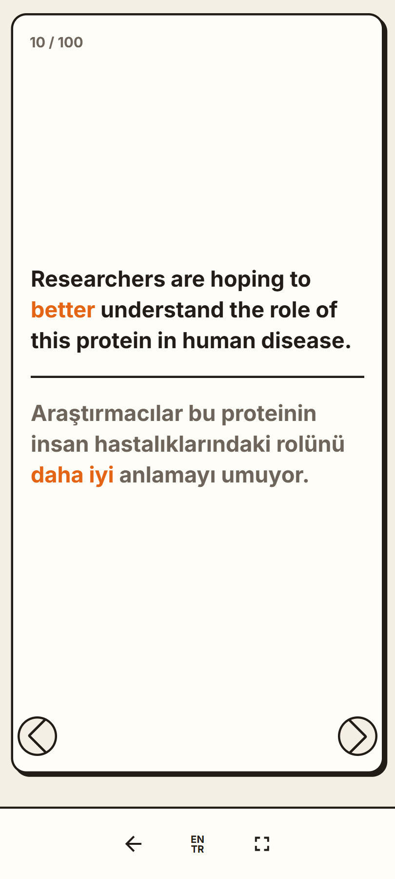 Çeviri Çalışması