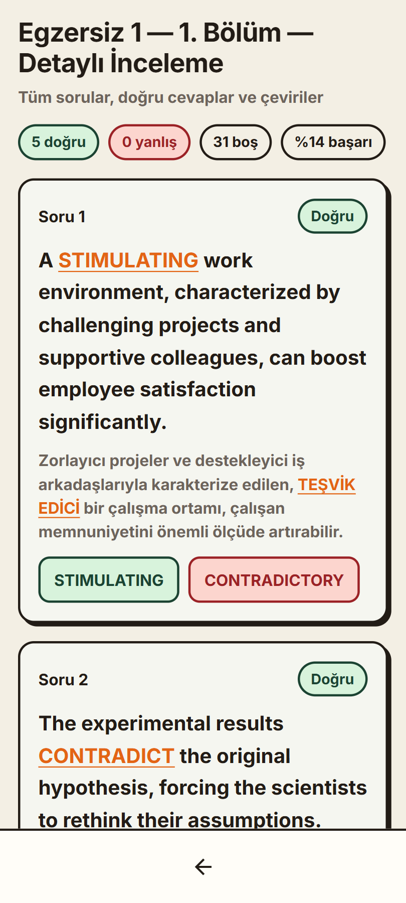 Haftanın Egzersizi - Detaylı İnceleme